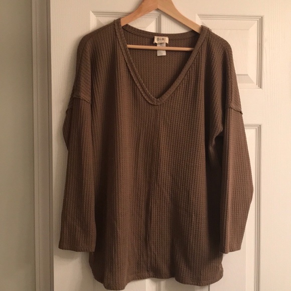 Waffle Knit Tunic - Picture 1 of 4